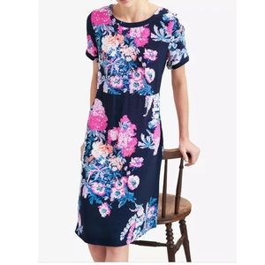 Joules Krista Popover Floral Shift Dress Sz 10